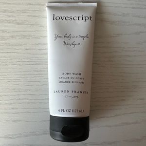 NWT LOVESCRIPT Body Wash ~ Orange Blossom ~ 6 oz SEALED